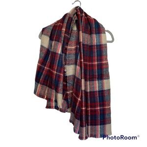 STUDIO / Plaid Blanket Scarf